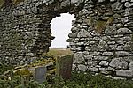 Am Teampall na Trionaid (Temple of the Trinity) in Carinish (North Uist)